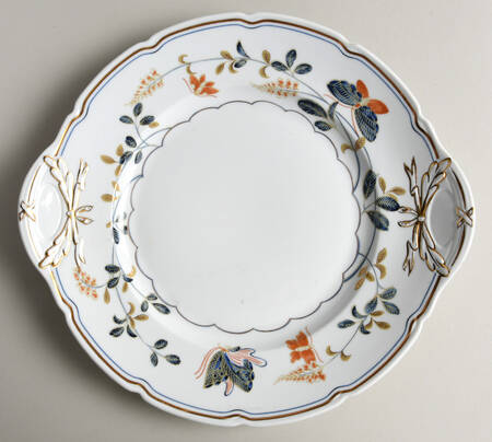 Papillons Handled Cake Plate