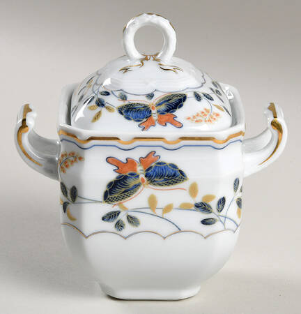 Papillons Sugar Bowl & Lid