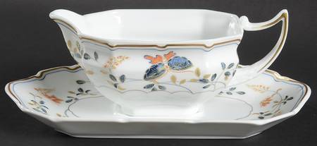 Papillons Gravy Boat & Underplate