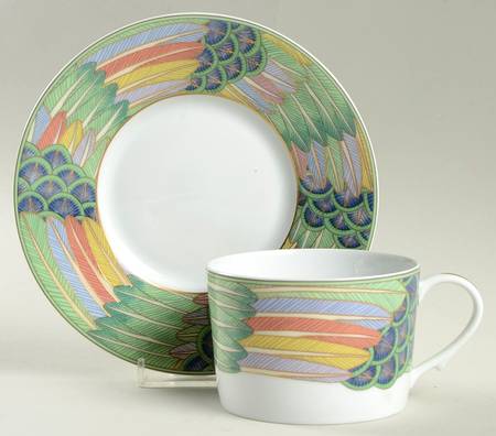 Ramage Flat Cup & Saucer Set