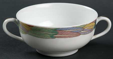 Ramage Footed Cream Soup Bowl