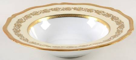 Regence (Gold Design) Rim Soup Bowl