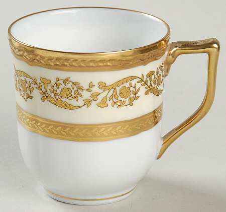 Regence (Gold Design) Footed Demitasse Cup
