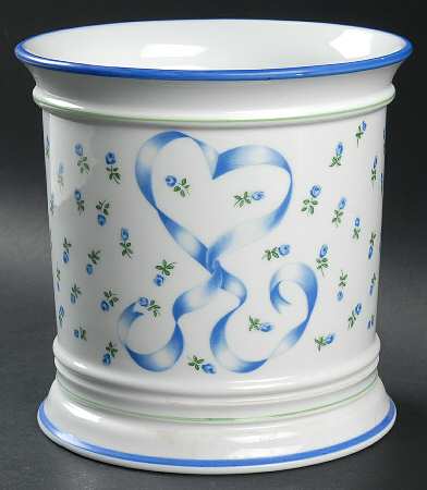 Romantique Blue Large Cachepot