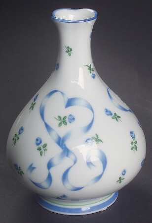 Romantique Blue 5" Bud Vase