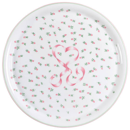 Romantique Pink Cake Plate