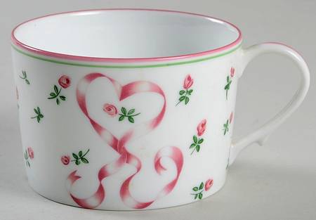 Romantique Pink Flat Cup