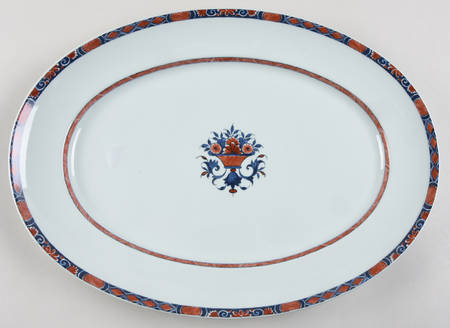 Rouen White 16" Oval Serving Platter