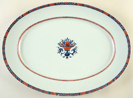 Rouen White 14" Oval Serving Platter