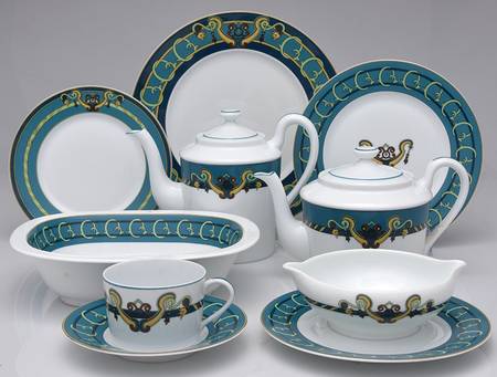 Serenade Blue 46 Piece Set