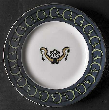 Serenade Blue Bread & Butter Plate