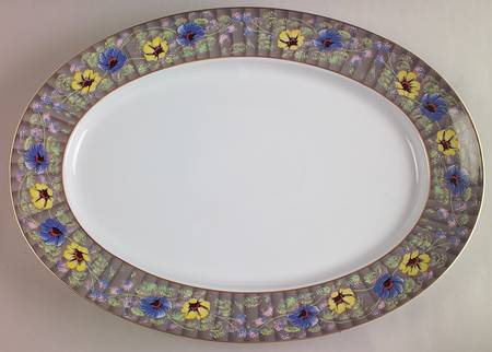 Seville (Round) 16" Oval Serving Platter