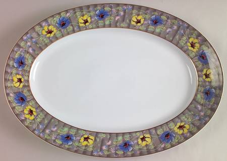 Seville (Round) 14" Oval Serving Platter