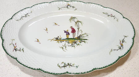 Si Kiang 14" Oval Serving Platter
