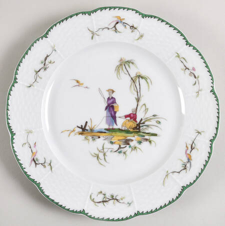 Si Kiang Dessert Luncheon Plate