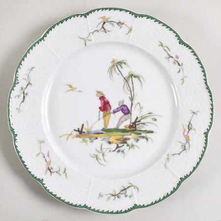 Si Kiang Dessert Luncheon Plate
