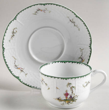 Si Kiang Flat Cup & Saucer Set