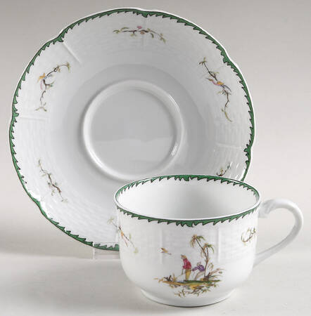 Si Kiang Flat Cup & Saucer Set
