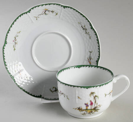Si Kiang Flat Cup & Saucer Set