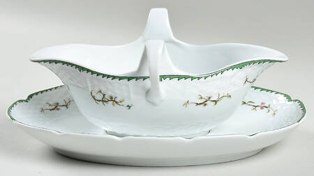 Si Kiang Gravy Boat & Underplate