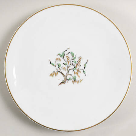 Tree of Gold Dinner Plate
