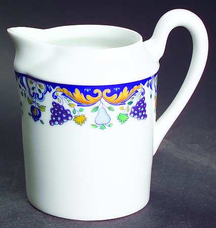 Vendanges (Blue Trim) Creamer