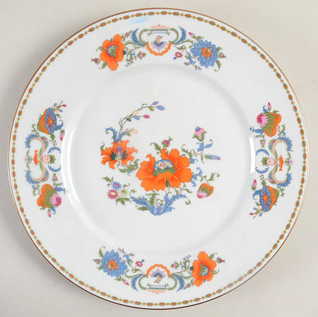 Vieux Chine (Empire, White) Dinner Plate
