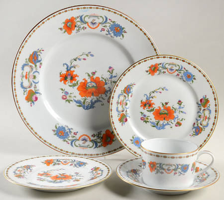 Vieux Chine (Empire, White) 40 Piece Estate Set