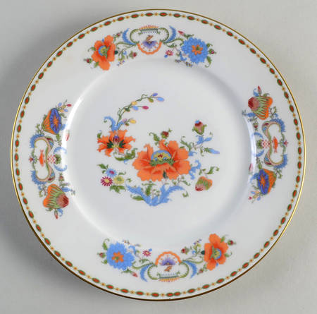 Vieux Chine (Empire, White) Luncheon Plate