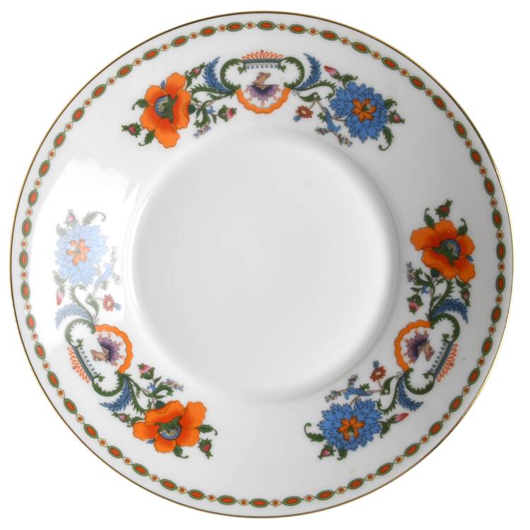 Vieux Chine (Empire, White) Saucer for Breakfast Cup
