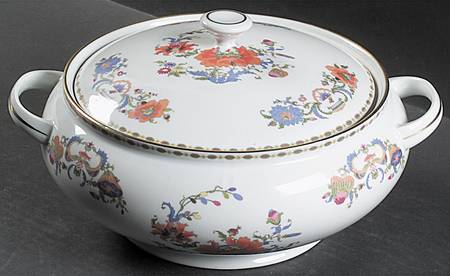 Vieux Chine (Empire, White) Tureen &  Lid