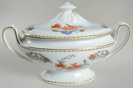 Vieux Chine (Empire, White) Directoire Tureen & Lid