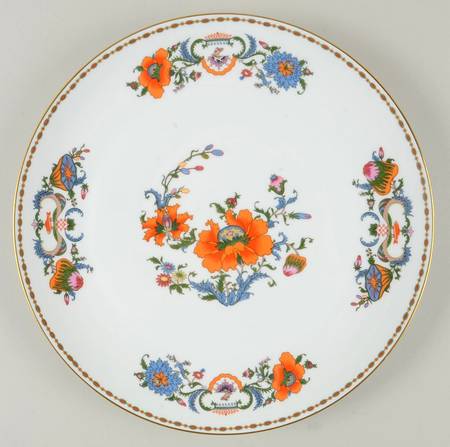 Vieux Chine (Empire, White) Cake Plate