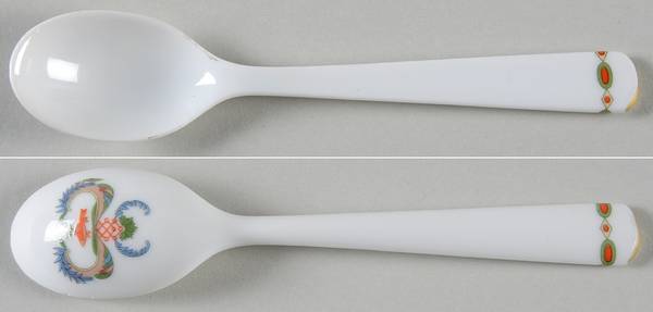 Vieux Chine (Empire, White) Jam/Preserve Spoon