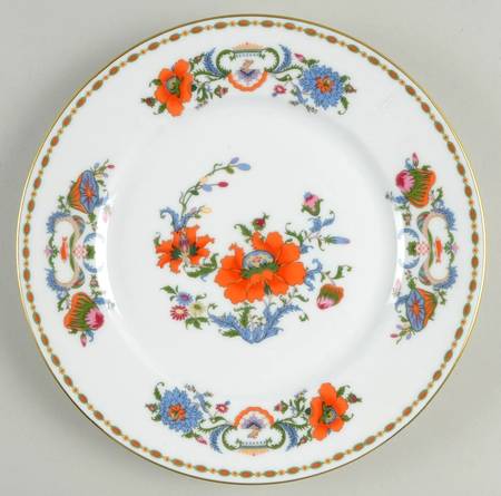Vieux Chine (Empire, White) Dessert/Pie Plate