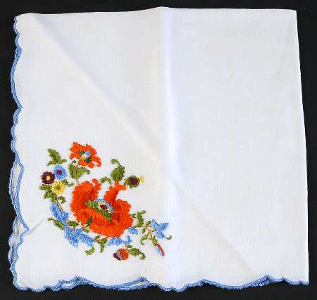 Vieux Chine (Empire, White) Cloth Napkin