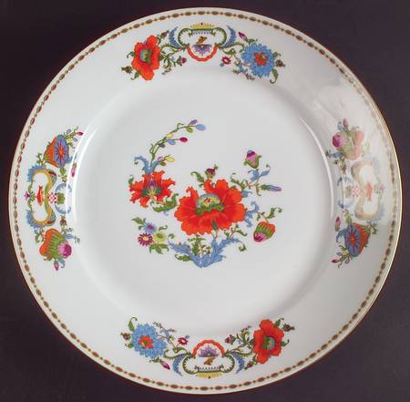 Vieux Chine (Empire, White) 12" Chop Plate (Round Platter)
