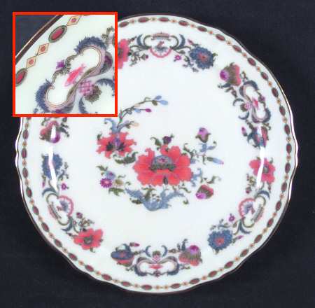Vieux Chine (Chambord, Ivory) Bread & Butter Plate