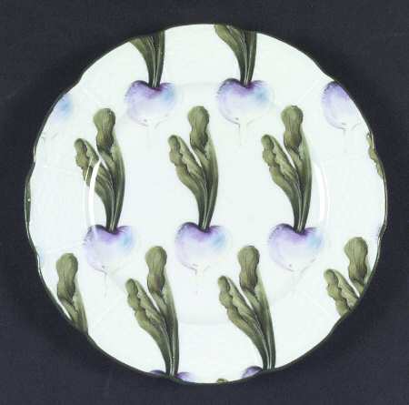 Villandry (Fruits and Vegetables) Dessert Luncheon Plate