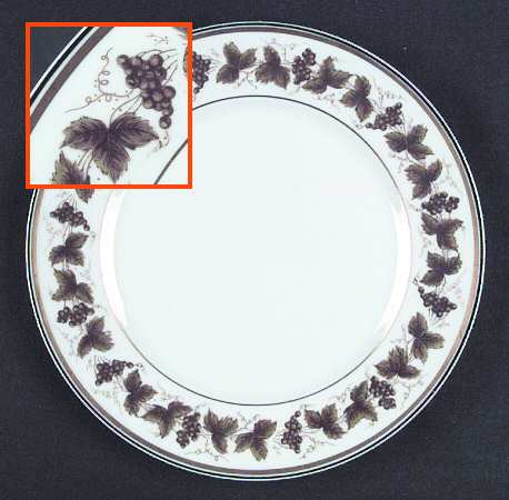 Vineyard Salad Plate