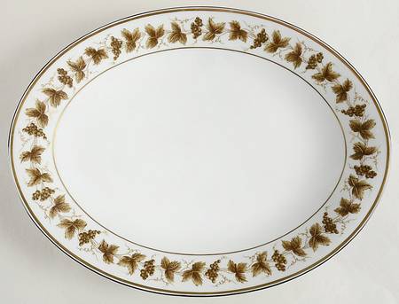 Vineyard 14" Oval Serving Platter