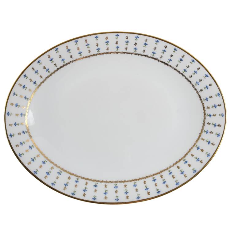 Vieux Nyon Nyon 15" Oval Serving Platter
