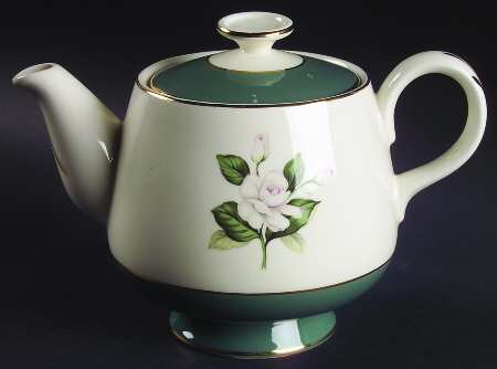 Emerald Teapot & Lid
