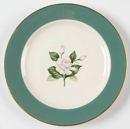 Emerald Salad Plate