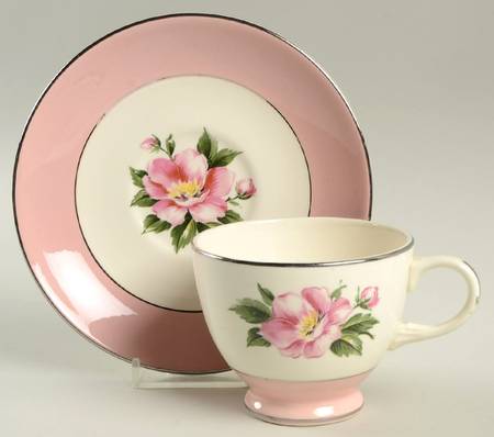 Empress Footed Cup & Saucer Set