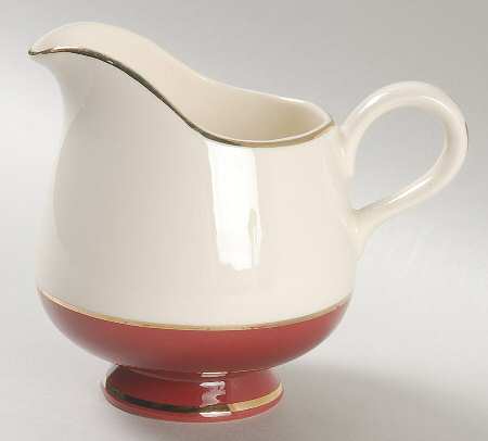 Regal Red (No Flowers) Creamer