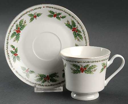 CET1 Footed Cup & Saucer Set