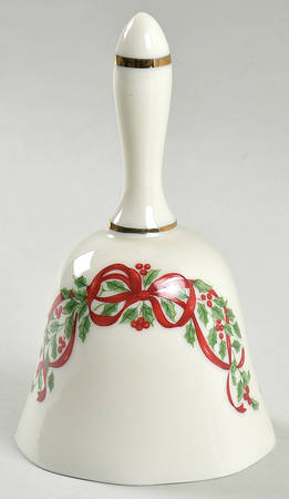 Ribbon Holly Bell