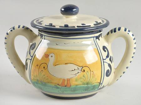 Oca Sugar Bowl & Lid