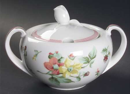 Alsace Sugar Bowl & Lid